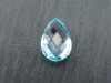 Sky Blue Topaz Faceted Pear 12mm