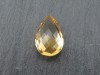 Citrine Faceted Pear 12mm