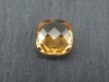Citrine Faceted Cushion Cut 8mm