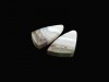 Banded Agate Cabochon 26mm ~ PAIR