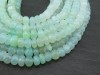 AA Blue Opal Micro-Faceted Rondelles 4.5-6.75mm ~ 16'' Strand