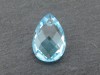 AAA Sky Blue Topaz Faceted Pear Briolette 12mm ~ SINGLE