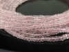AA+ Morganite Faceted Rondelles 3-3.5mm ~ 13'' Strand