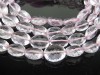 AAA Pink Amethyst Micro-Faceted Oval Beads 7-10mm ~ 8'' Strand