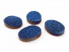 Blue Druzy Oval Cabochon 20mm x 15mm