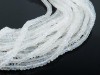 AA Rainbow Moonstone Faceted Rondelles 3-3.5mm ~ 13'' Strand