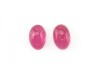 Fairmined Pink Sapphire Oval Cabochon 6mm x 4mm ~ PAIR