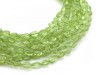 Peridot Faceted Pear Beads  ~ Various Sizes ~ 10'' Strand