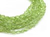 Peridot Faceted Pear Beads  ~ Various Sizes ~ 10'' Strand