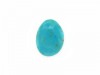 Turquoise Rose Cut Slice 20.5mm
