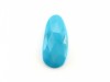 Turquoise Rose Cut Slice 19mm