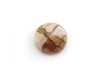 Bressicated Mookaite Round Cabochon 12mm