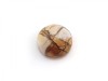 Bressicated Mookaite Round Cabochon 12mm