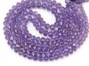 AAA Amethyst Micro-Faceted Rondelles 5-9mm ~ 16'' Strand