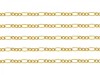 Gold Filled Figaro Chain 3.75mm x 1.75mm ~ Offcuts