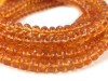 AAA Madeira Citrine Micro-Faceted Rondelles ~ Various Sizes ~ 8'' Strand