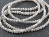 Silver Grey Diamond Faceted Beads 1.75-2.75mm ~ 15'' Strand