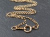 Gold Filled Curb Chain (2mm) Necklace with Spring Clasp ~ 20''