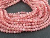 AAA Rhodochrosite Micro-Faceted Round Beads 2mm ~ 12.5'' Strand