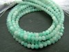 AA Amazonite Micro-Faceted Rondelles ~ Various Sizes ~ 8'' Strand