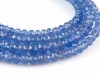 AA Tanzanite Micro-Faceted Rondelles  ~ Various Sizes ~ 8'' Strand