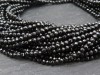 AAA Black Spinel Faceted Rondelles 2mm ~ 12.5'' Strand