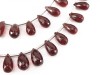 AAA Garnet Faceted Teardrop Briolettes ~ Various Sizes
