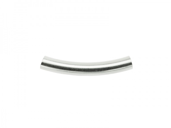 Sterling Silver Curved Tube 20mm x 3mm