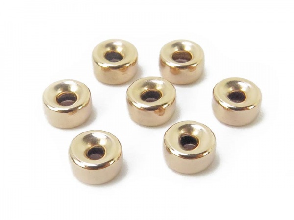 Gold Filled Smooth Rondelle Bead 5.25mm
