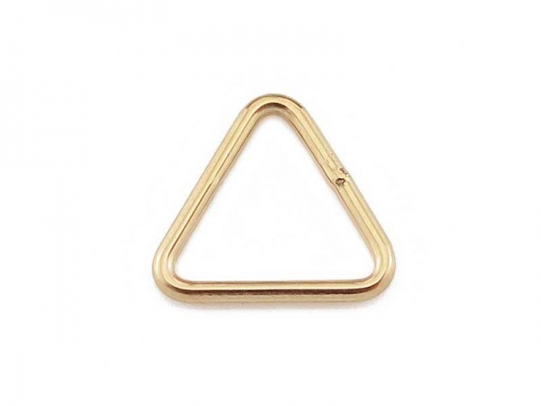 Gold Filled Closed Triangle Component 7.5mm