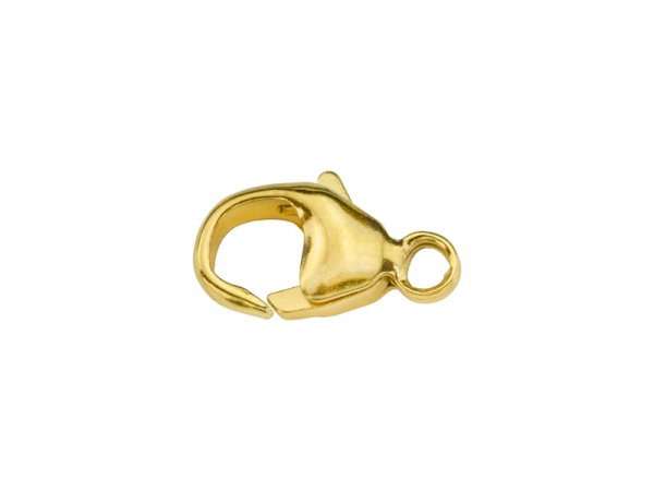 Gold Vermeil Carabiner/Trigger/Lobster Clasp 11mm