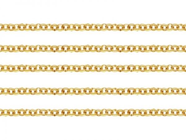 Gold Filled Rolo Chain 2.5mm ~ Offcuts