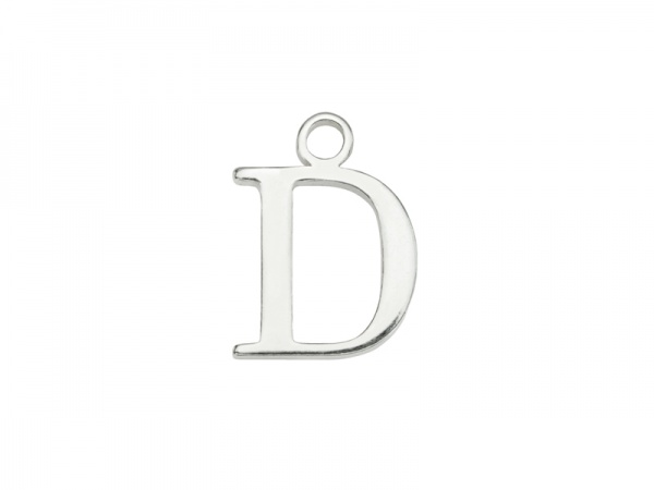 TIZU 925 Sterling Silver Alphabet Charms For Bracelets And Charms Gifts