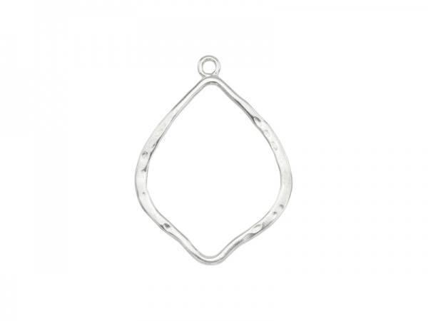 Sterling Silver Moroccan Pendant 24mm