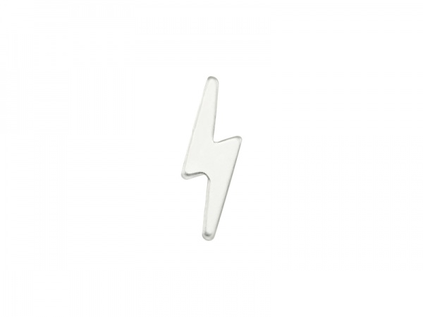 Sterling Silver Lightning Solderable Accent 11.25mm