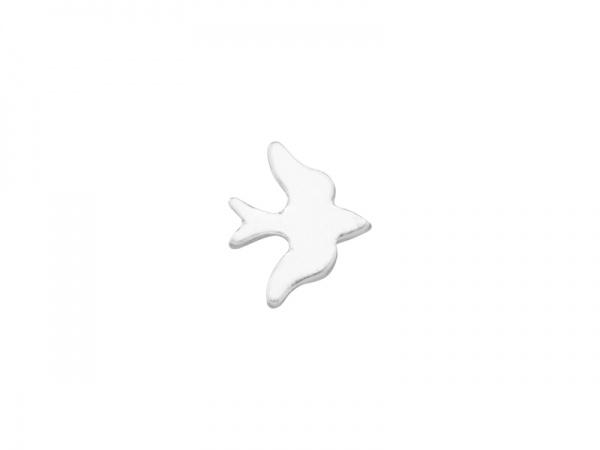 Sterling Silver Bird Solderable Accent 8.25mm