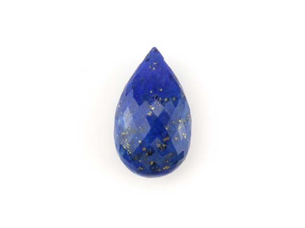 AAA Lapis Lazuli Micro-Faceted Pear Briolettes 13mm (14)