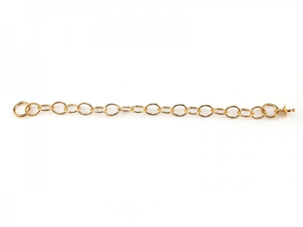 Gold Filled Cable Extension Chain with Peg Drop ~ 2''