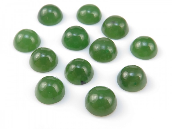 Nephrite Jade Round Cabochon ~ Various Sizes