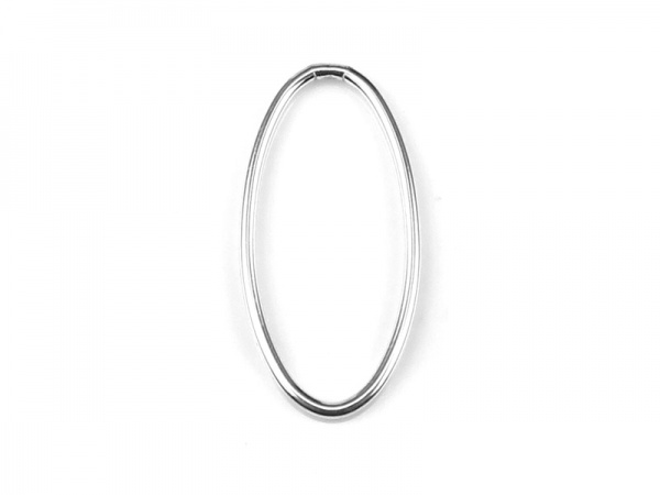Sterling Silver Oval Connector 20mm