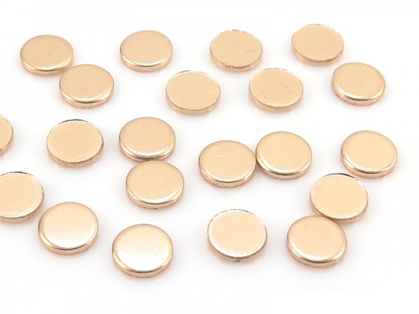 Gold Filled Circle Solderable Accent 3mm
