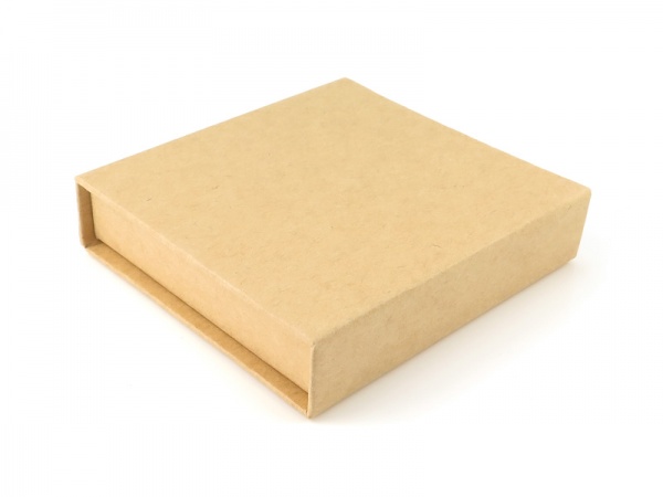 Pull Out Box with Foam Insert ~ Natural ~ 75mm x 75mm