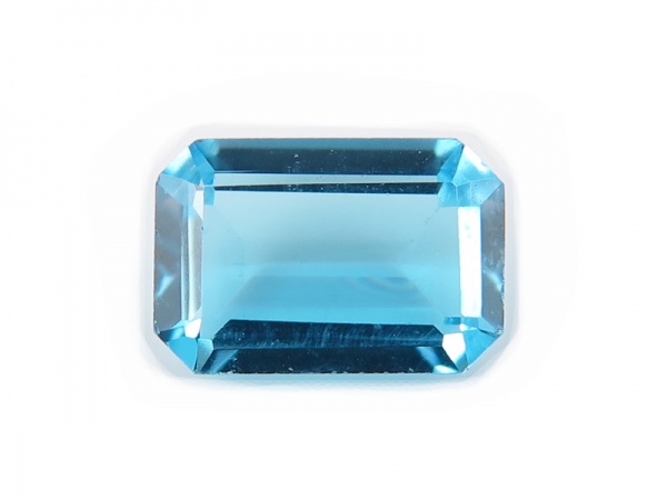 Swiss Blue Topaz Faceted Octagon ~ Various Sizes
