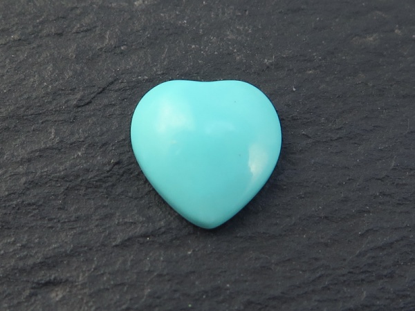 Turquoise Heart Cabochon ~ Various Sizes