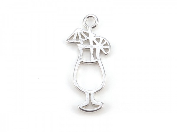 Sterling Silver Cocktail Pendant 17mm