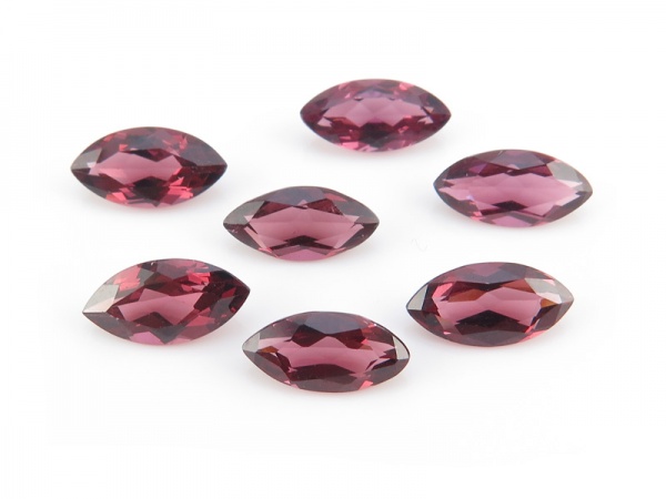 Rhodolite Garnet Faceted Marquise ~ Various Sizes