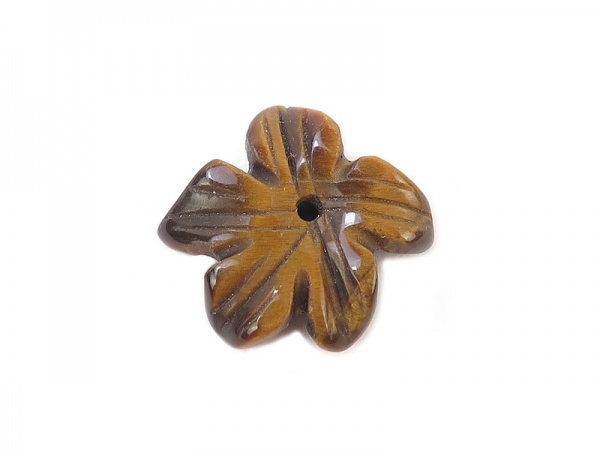 AA+ Tiger's Eye Carved Bead 13mm