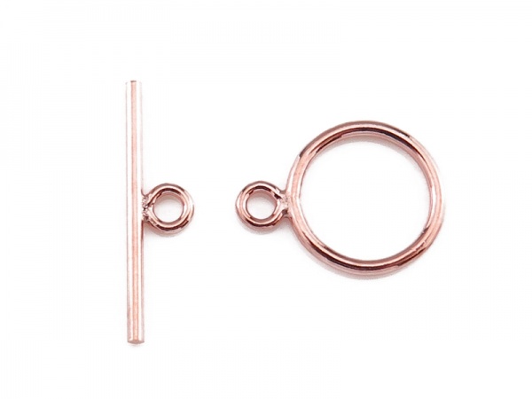 Rose Gold Filled Toggle Clasp 10mm