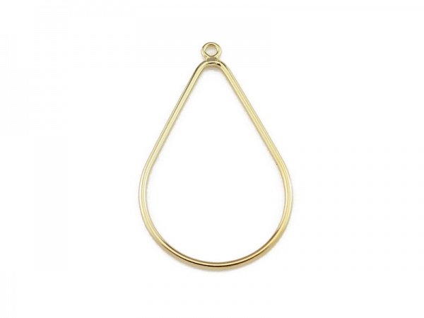 Gold Filled Pear Drop 32mm