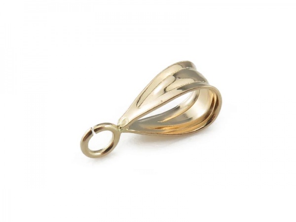 14K Gold Bail w/Open Ring 9.5mm